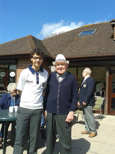 Mayor of Bournemouth Visit - Knyveton Gardens Bowls Club