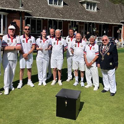 Bournemouth Club Tour Winners 2025 - Knyveton Gardens Bowling Club